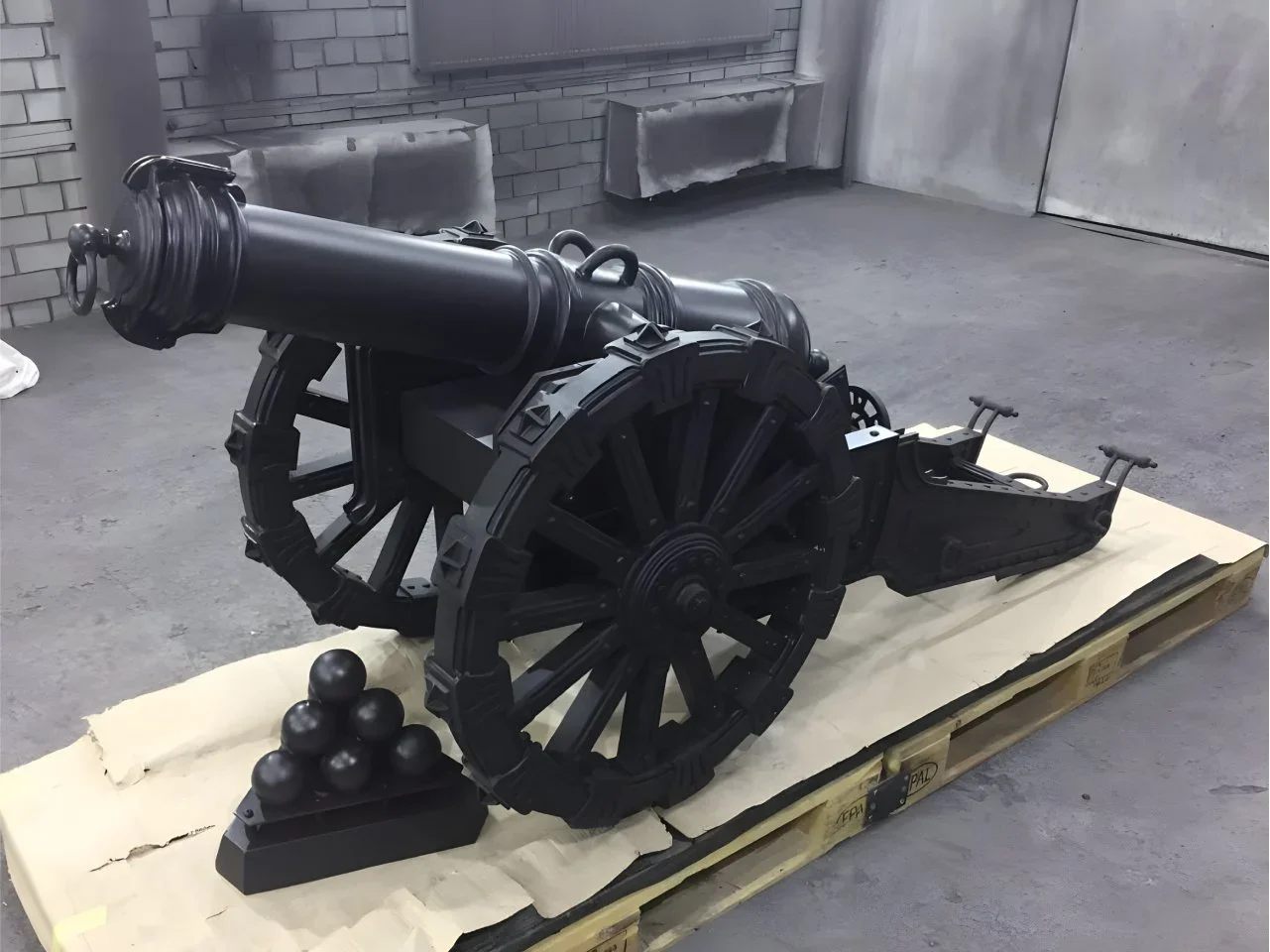 Armata kuta - Wykończenie czarny mat