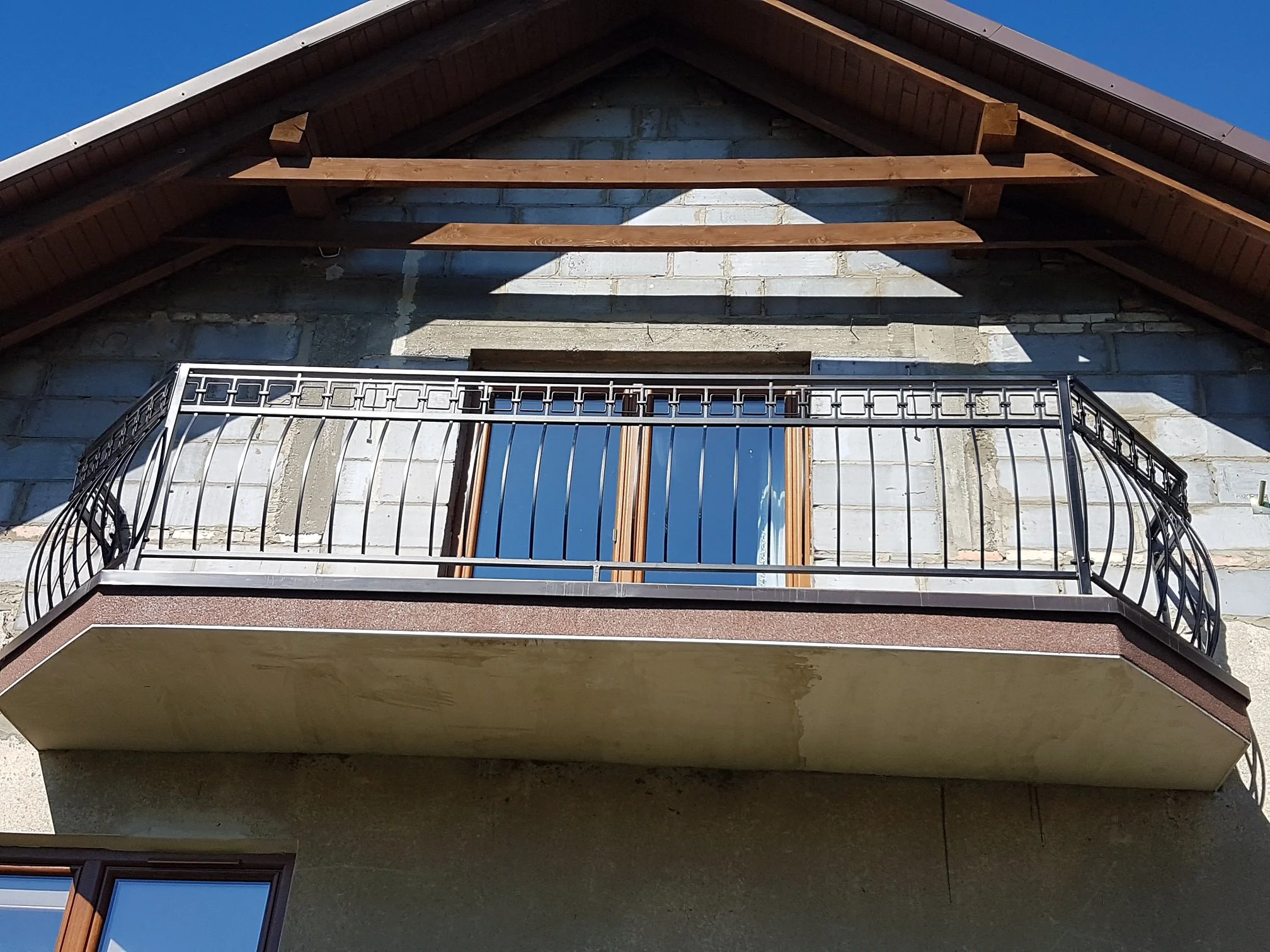 Balustrada Balkonowa - Brzuchata Prosta (Wariant 2)