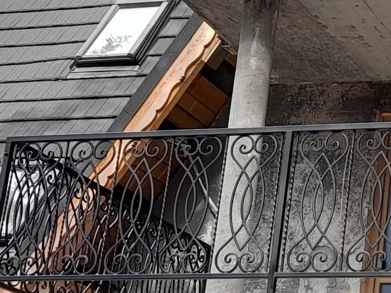 Balustrada Balkonowa - Detal Splotów