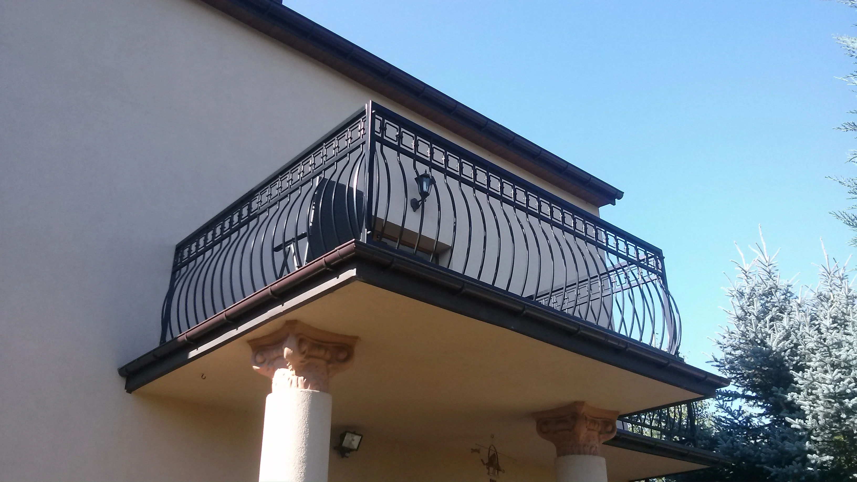 Balustrada 'Brzuszki' - detal dolny