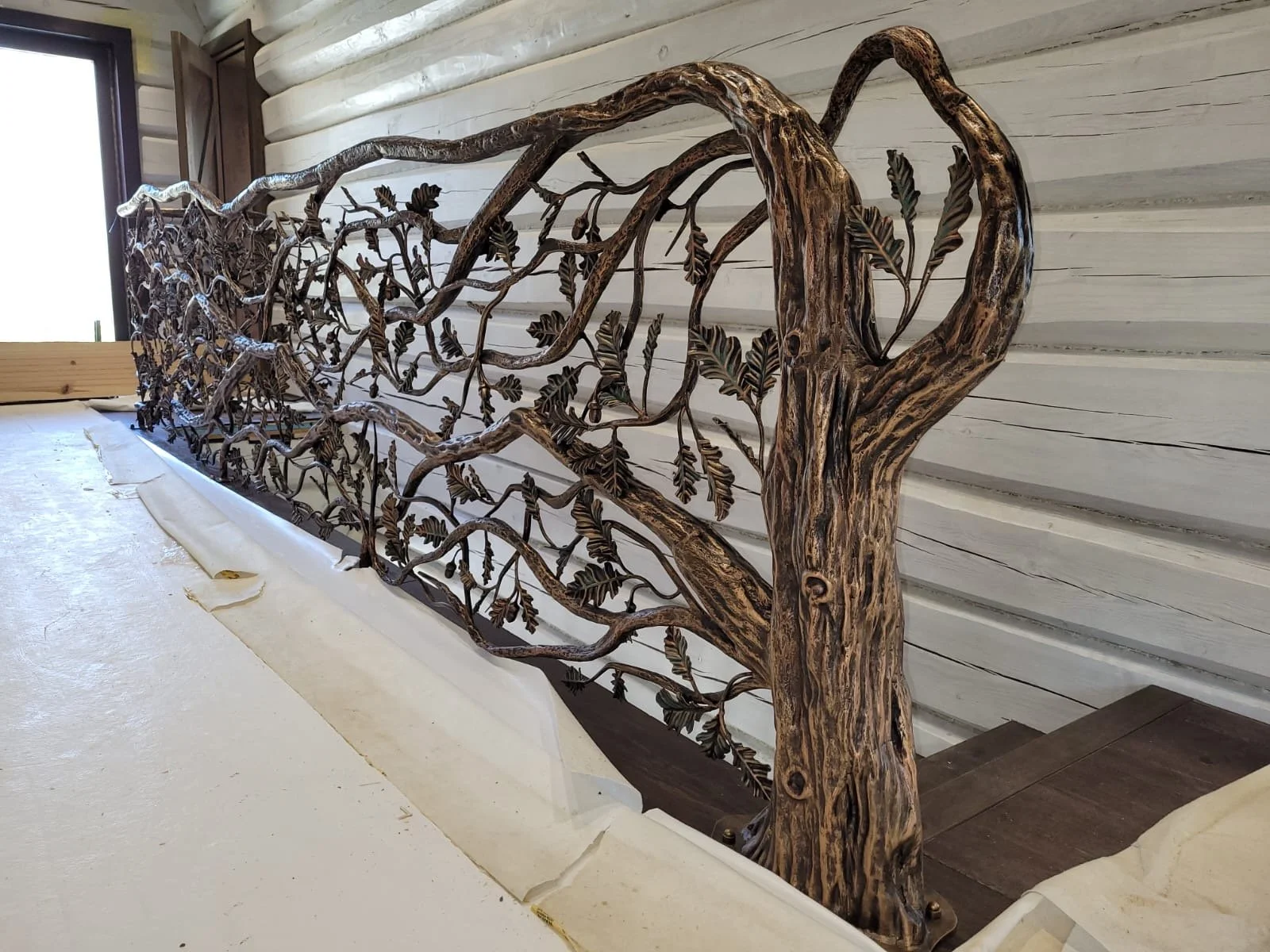 Balustrada Drzewo - Artystyczna Rzeźba w Stali