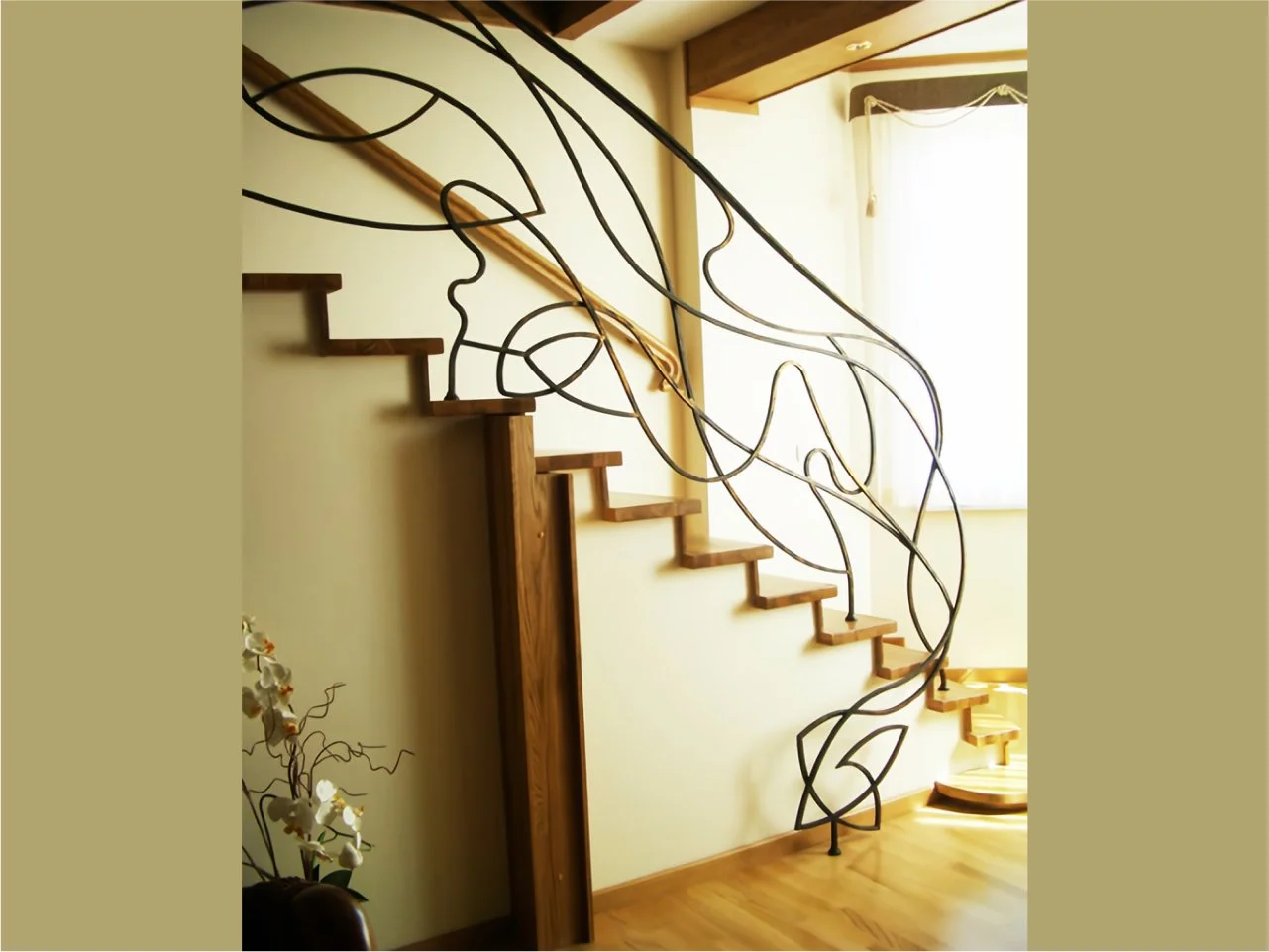 Balustrada Kuta - Linie Organiczne