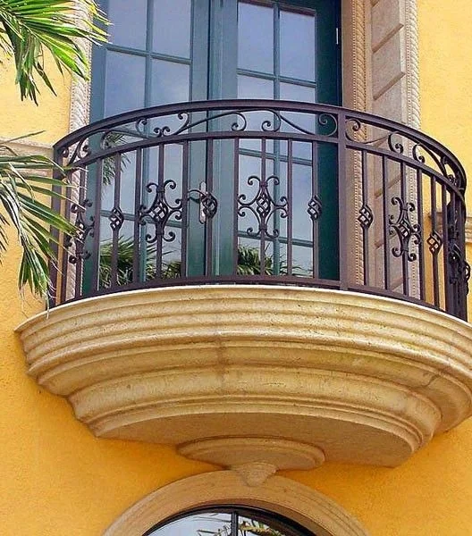 Balustrada balkonowa półokrągła 'Wiedeńska'