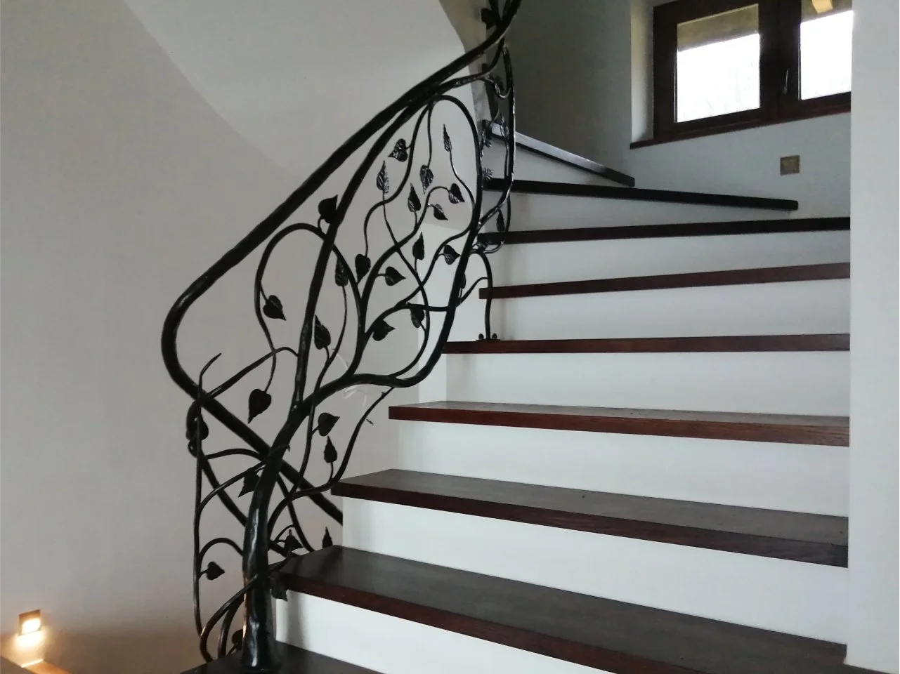 Balustrada schodowa 'Artystyczna Gałąź'