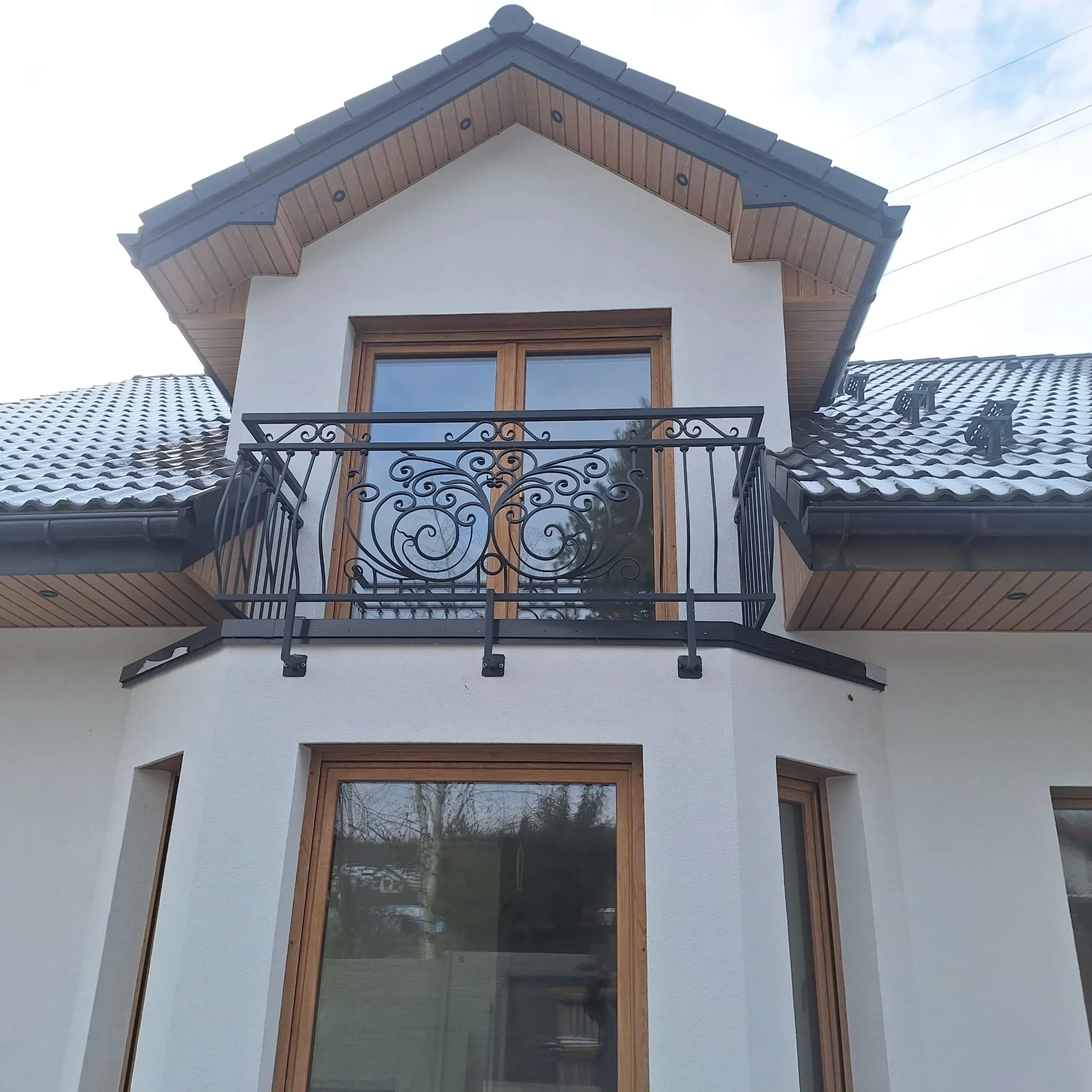 Balustrada Balkonowa Kuta - Ozdobny Front