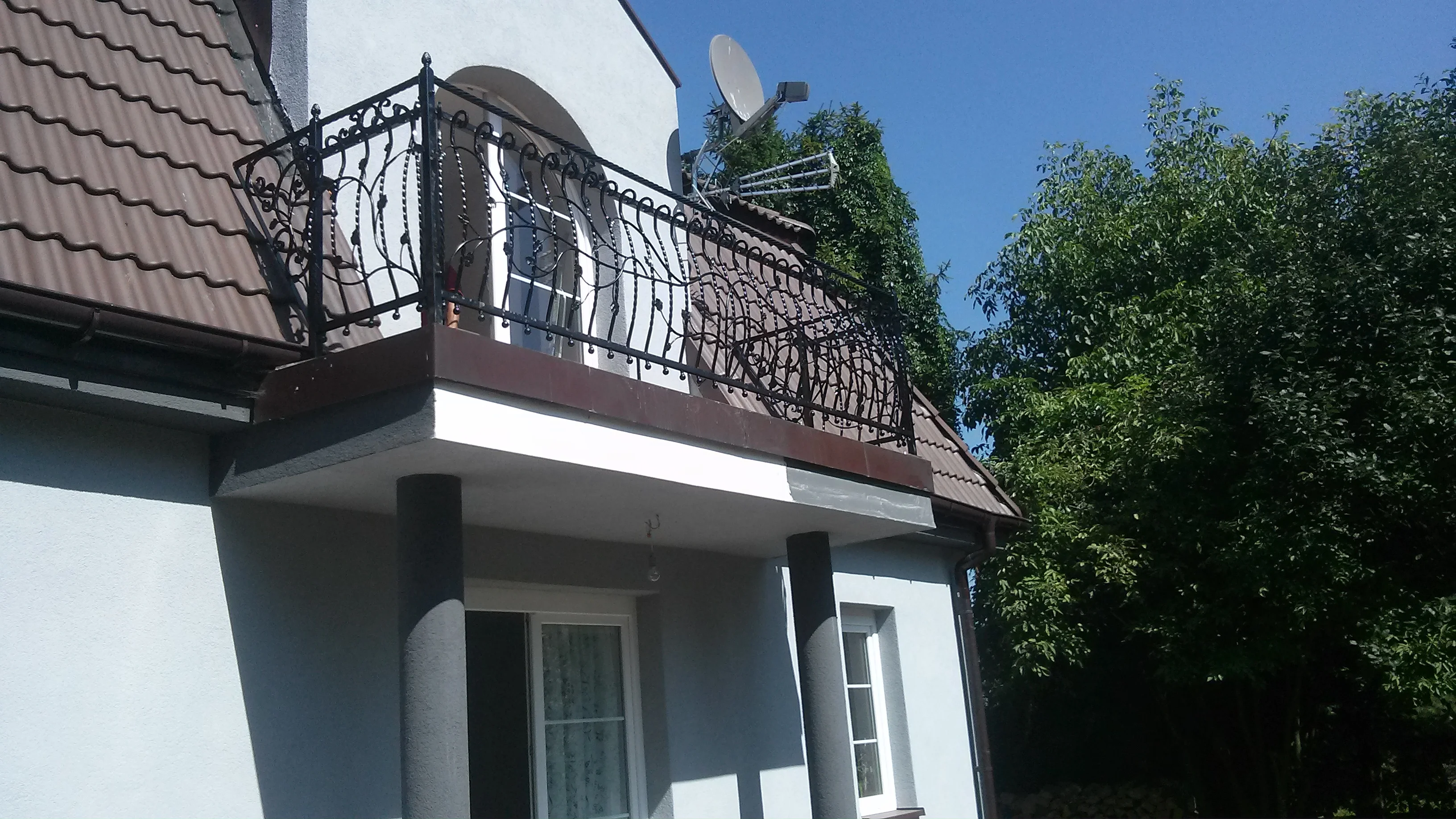 Balustrada Tarasowa Kuta - Fantazja Roślinna