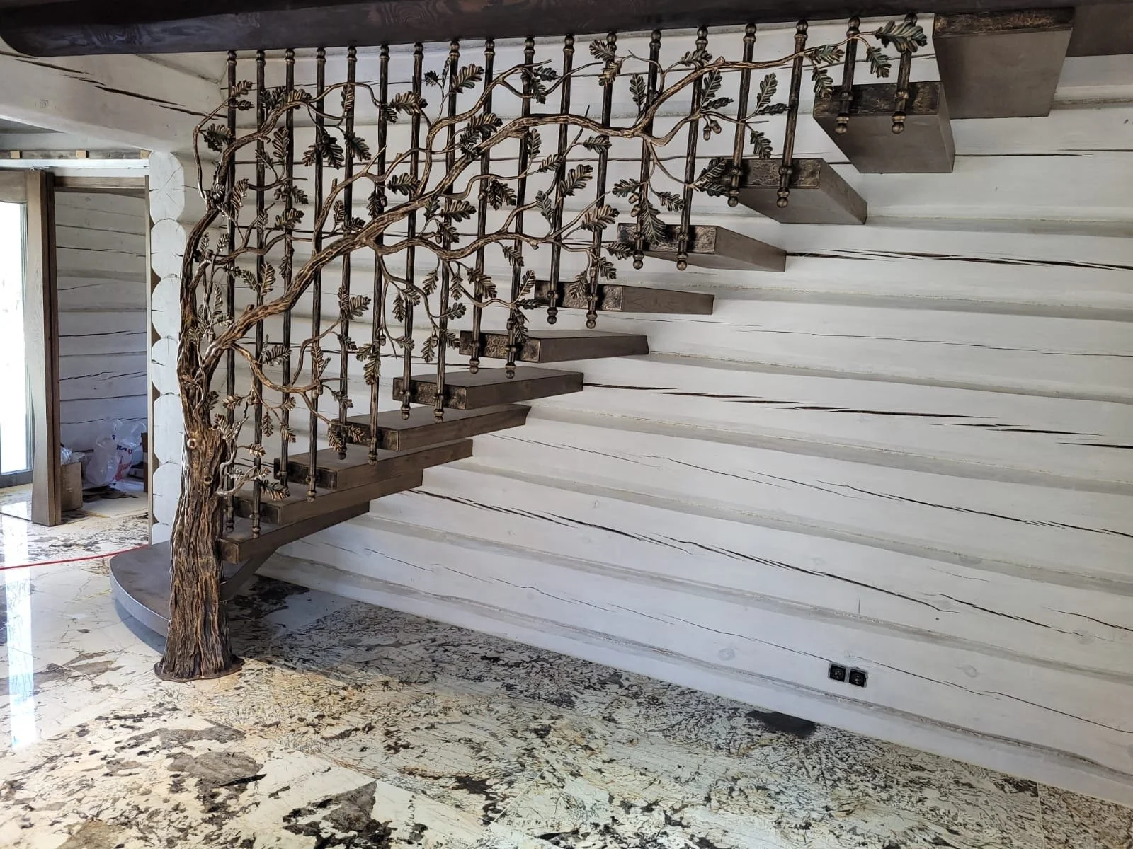 Balustrada Wewnętrzna - Artystyczny Dąb