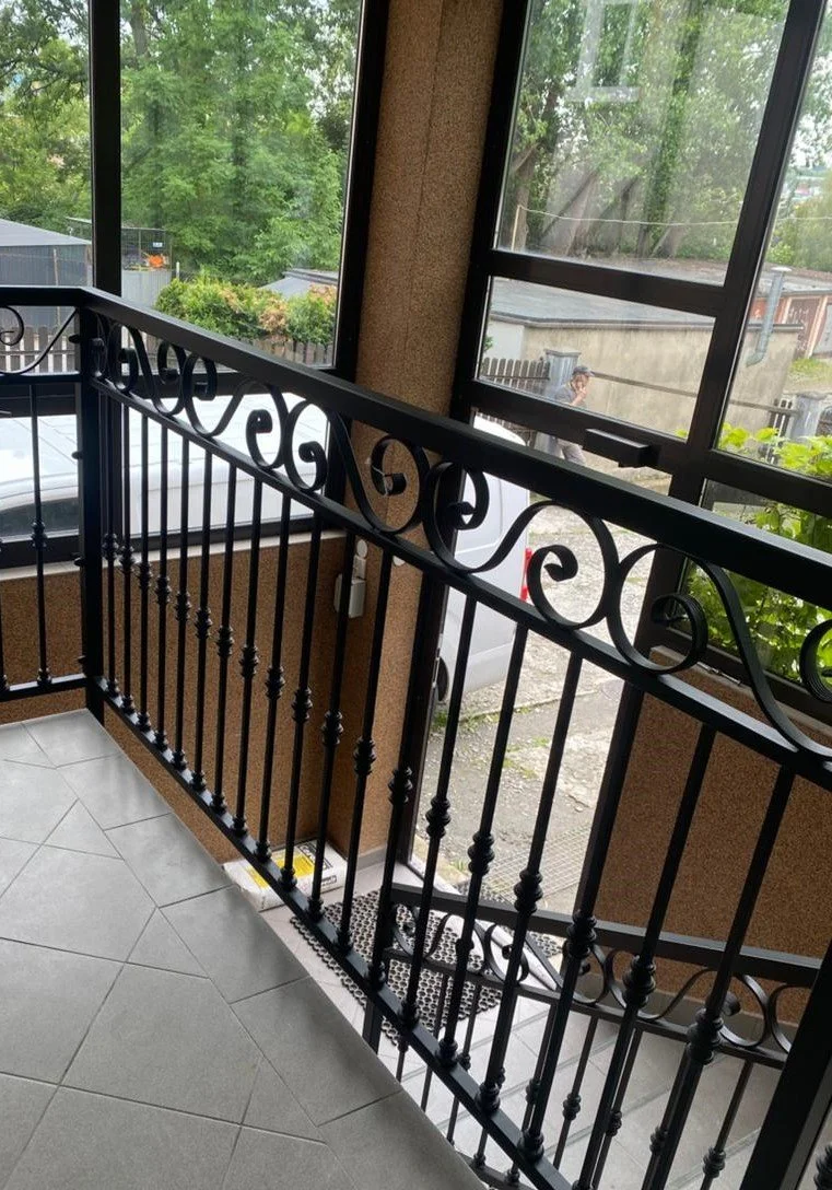 Balustrada Gankowa - Detal Esownicy