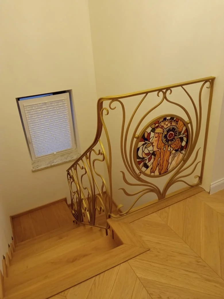 Balustrada Artystyczna - Alfons Mucha i Secesja