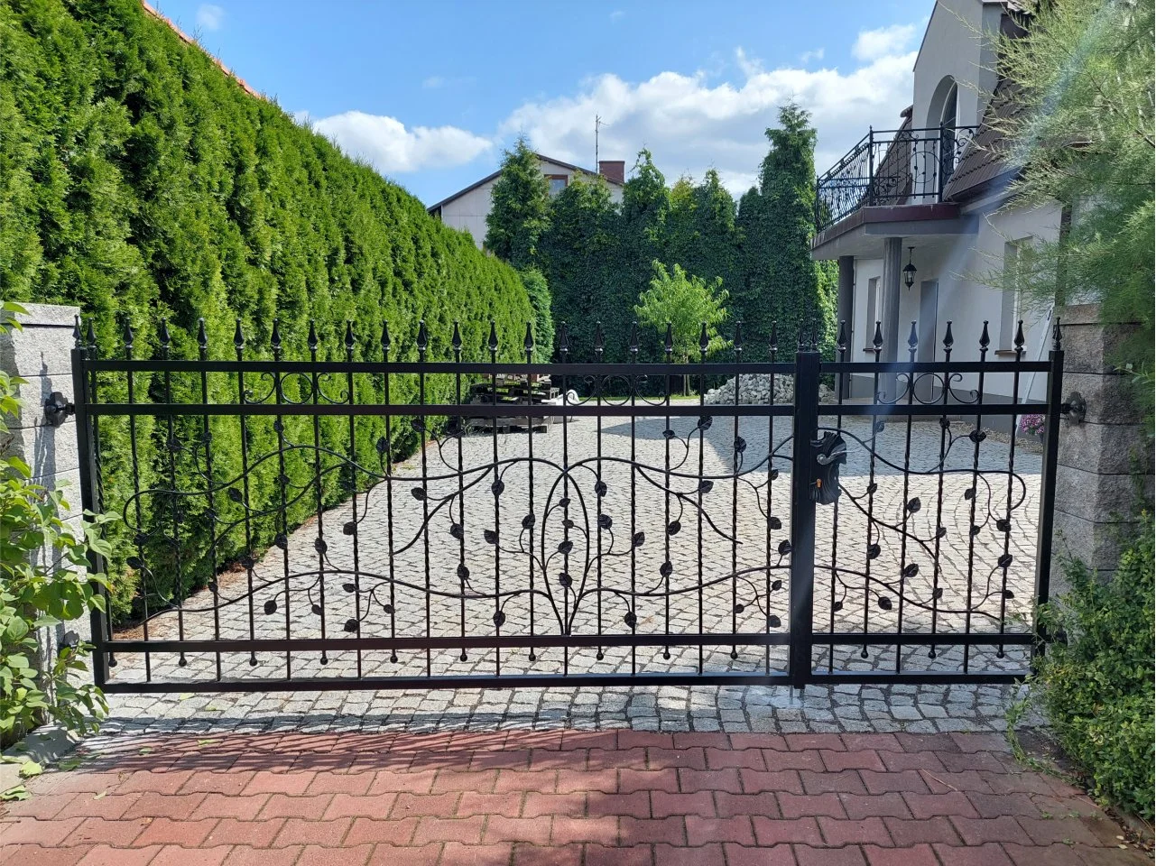 Komplet Brama i Furtka - Kute Pnącza