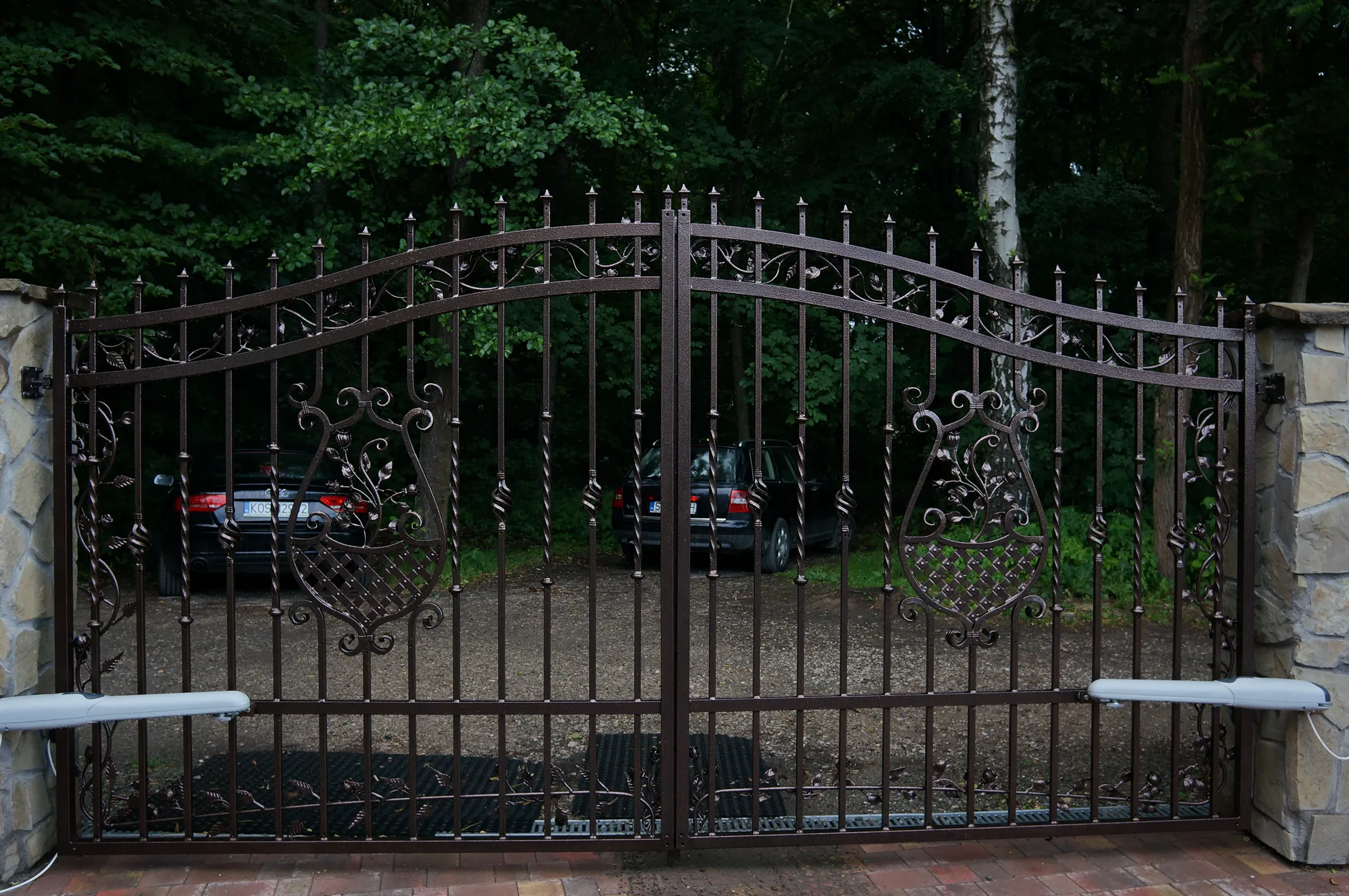 Automatyczna Brama Kuta Dwuskrzydłowa