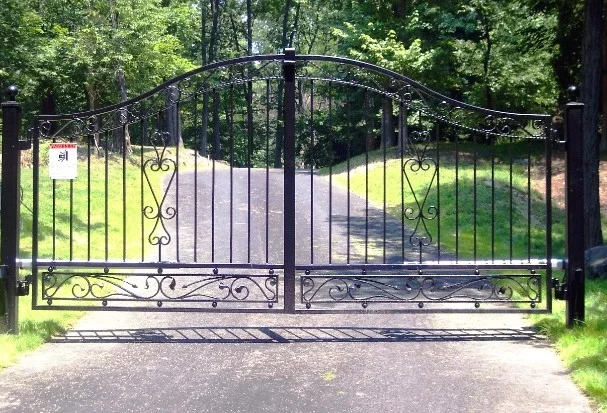 Brama kuta dwuskrzydłowa luksusowa - realizacja v2 1462