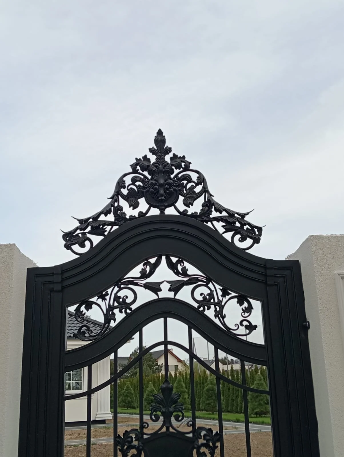 Brama Monumentalna - Detal Korony