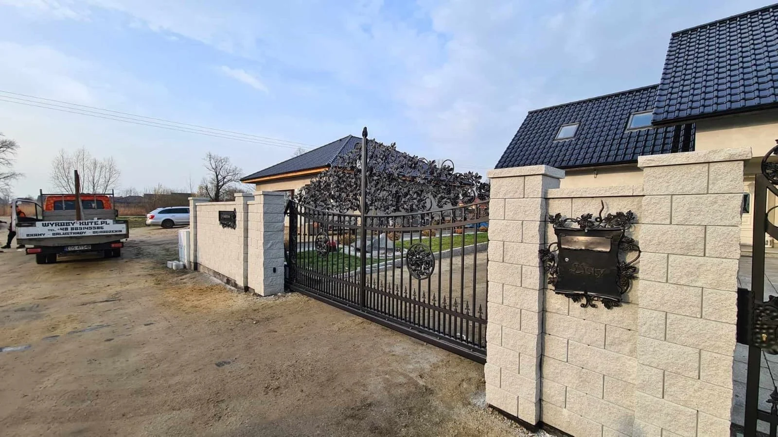 Brama Przesuwna Kuta - Inżynieria i Styl