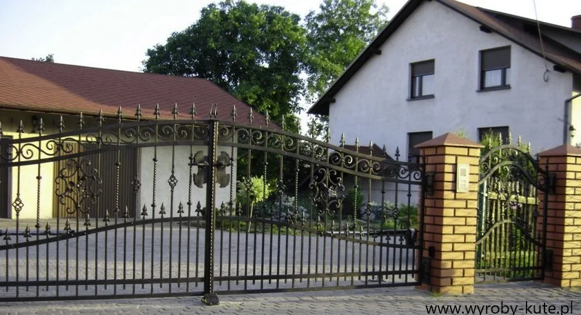 Brama Przesuwna Łukowa - Prosta