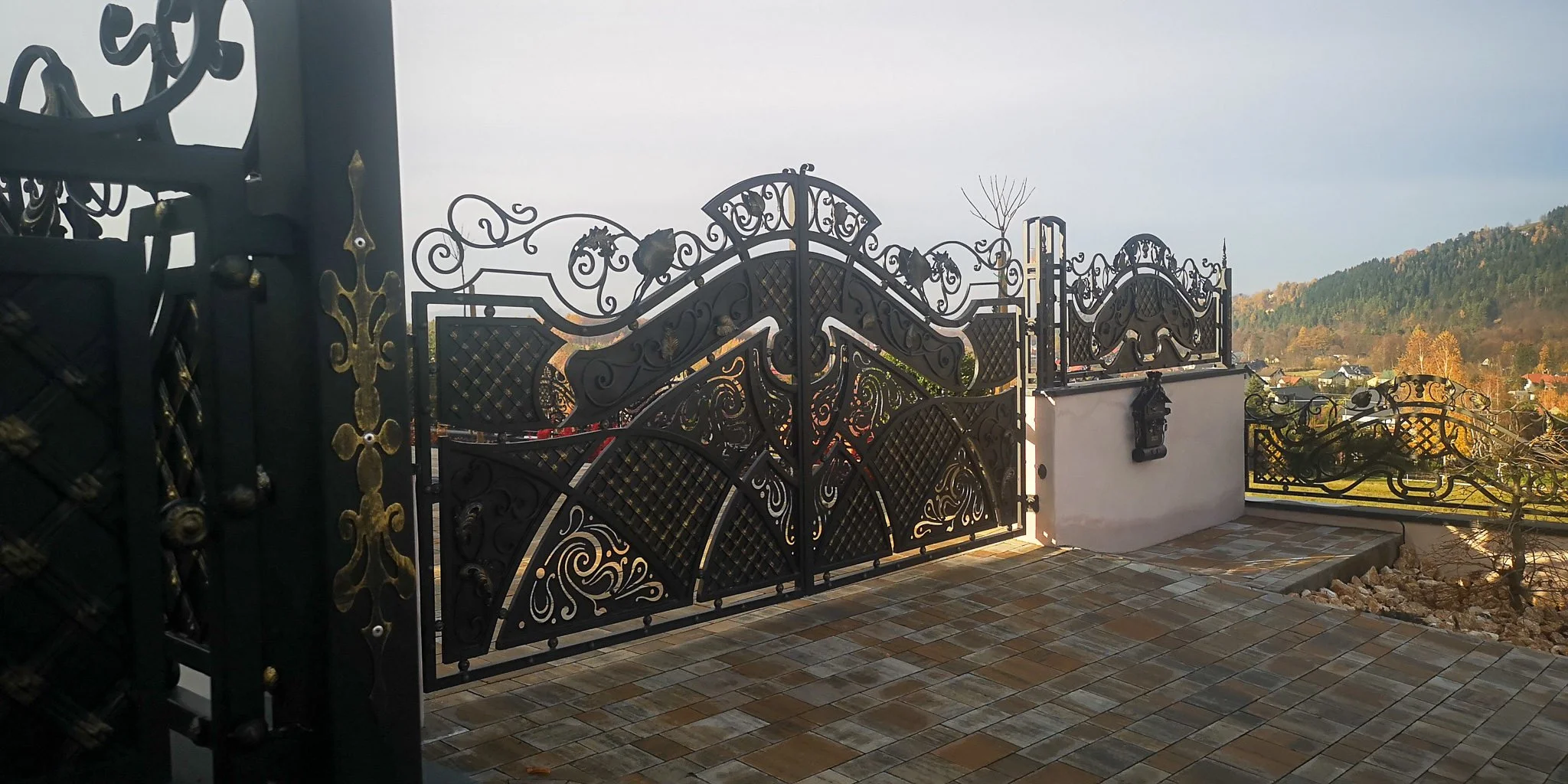 Automatyczna Brama Wjazdowa - Detal Skrzydła