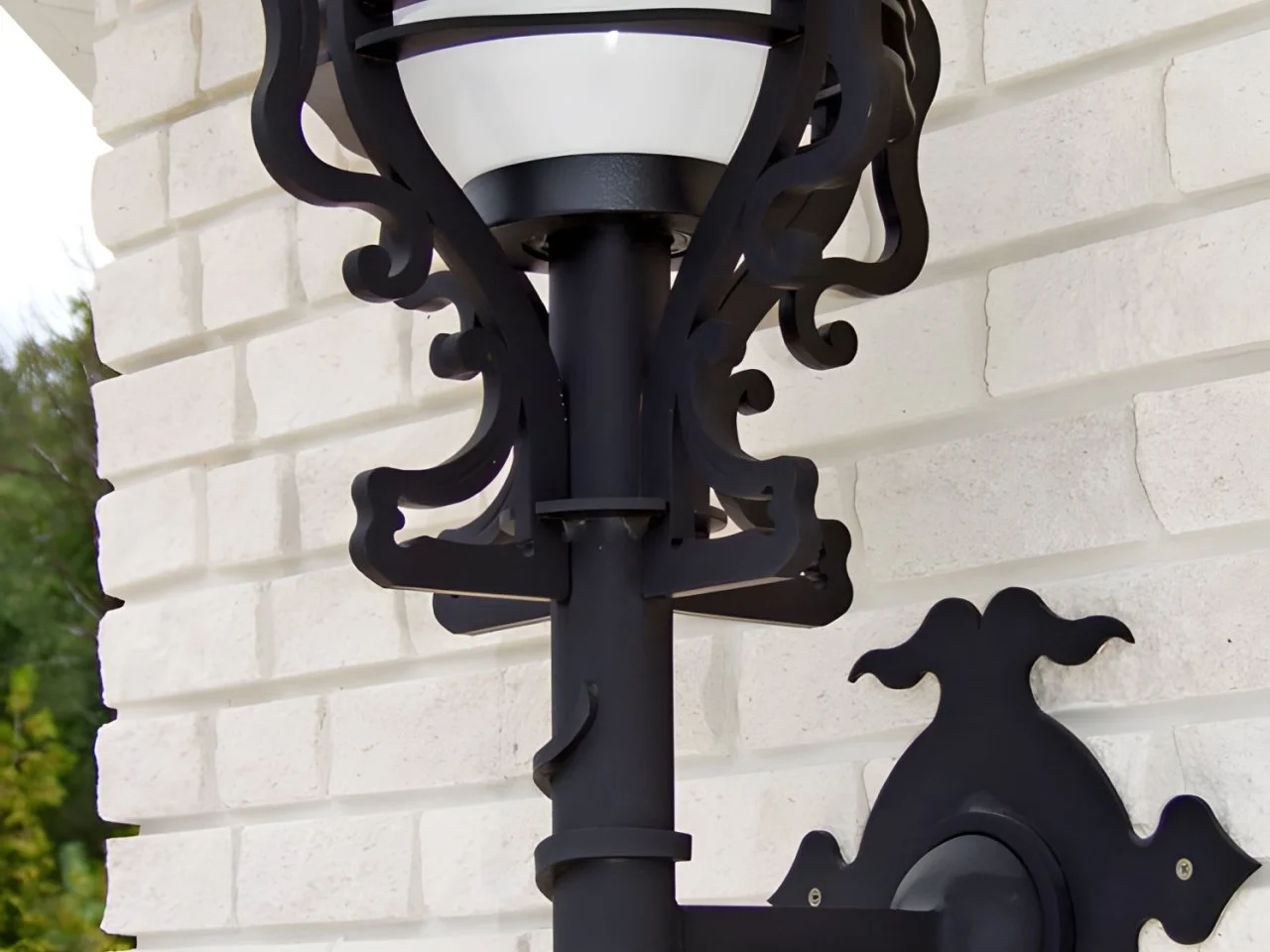 Dekoracyjne Mocowanie Lampy Kute