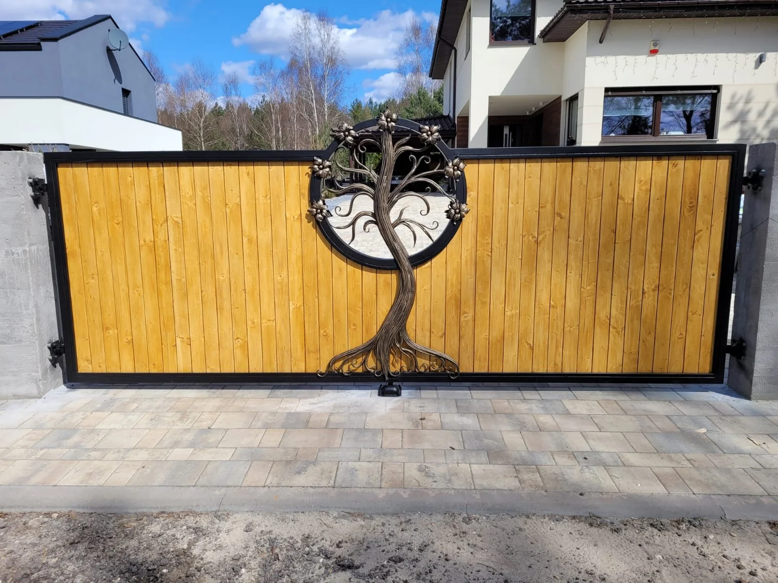 Detal Korzeni - Brama Drzewo (Dół)