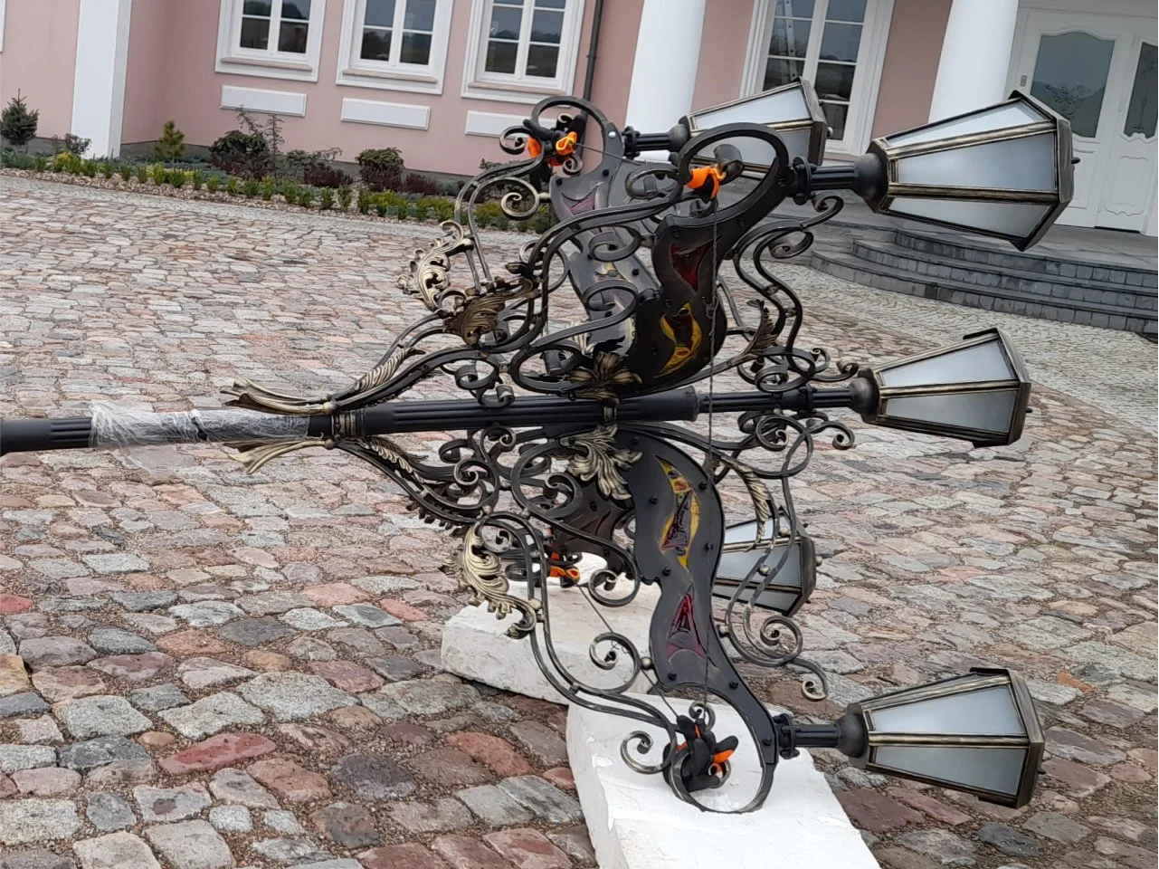 Ekskluzywna lampa kuta pięcioramienna