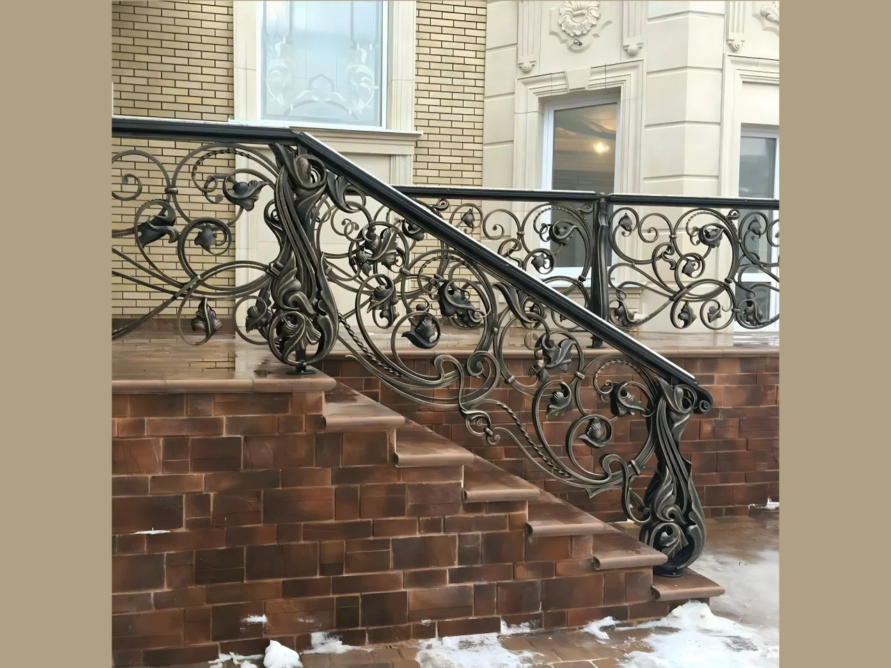 Ekskluzywne Wejście do Domu - Balustrada Kuta