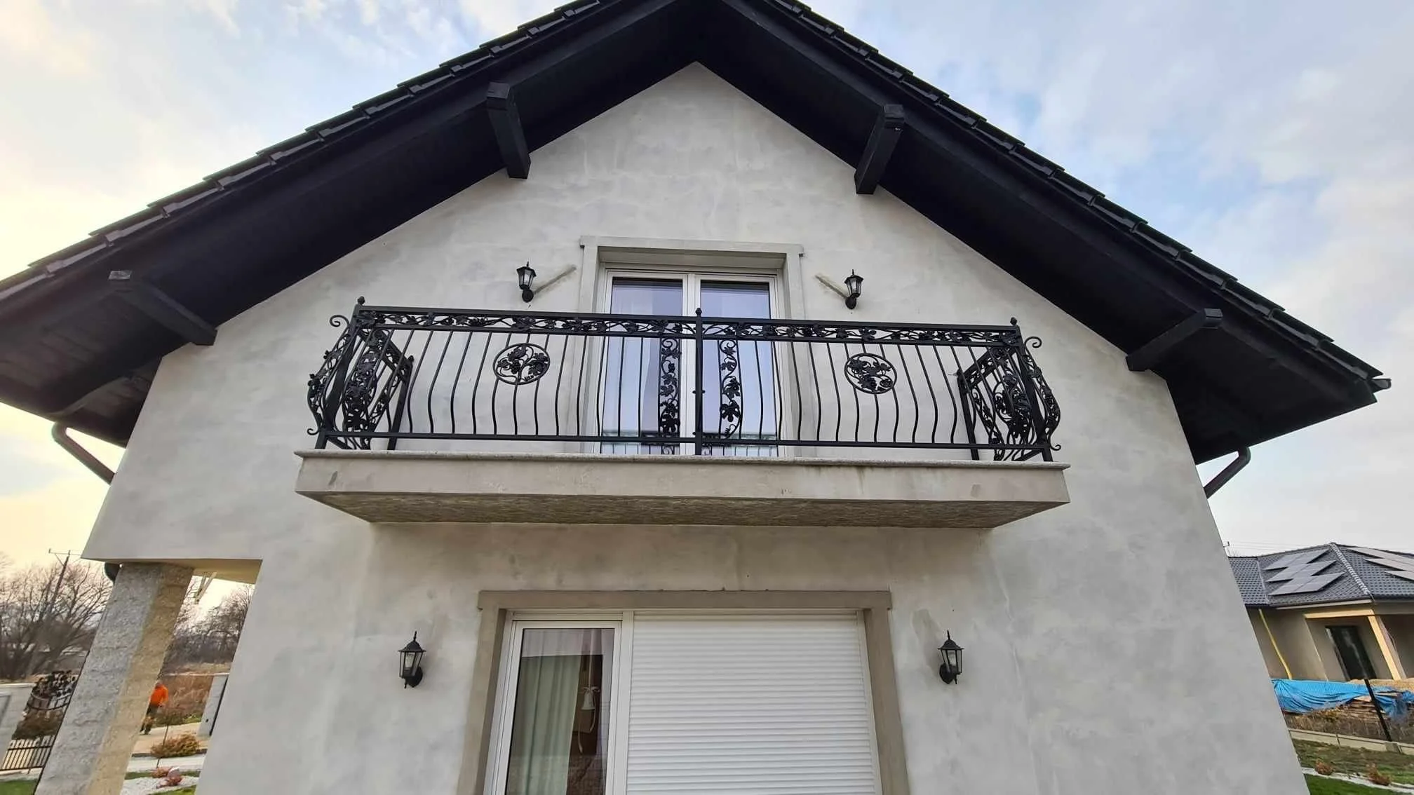 Balustrada Balkonowa - Rozety i Łuki