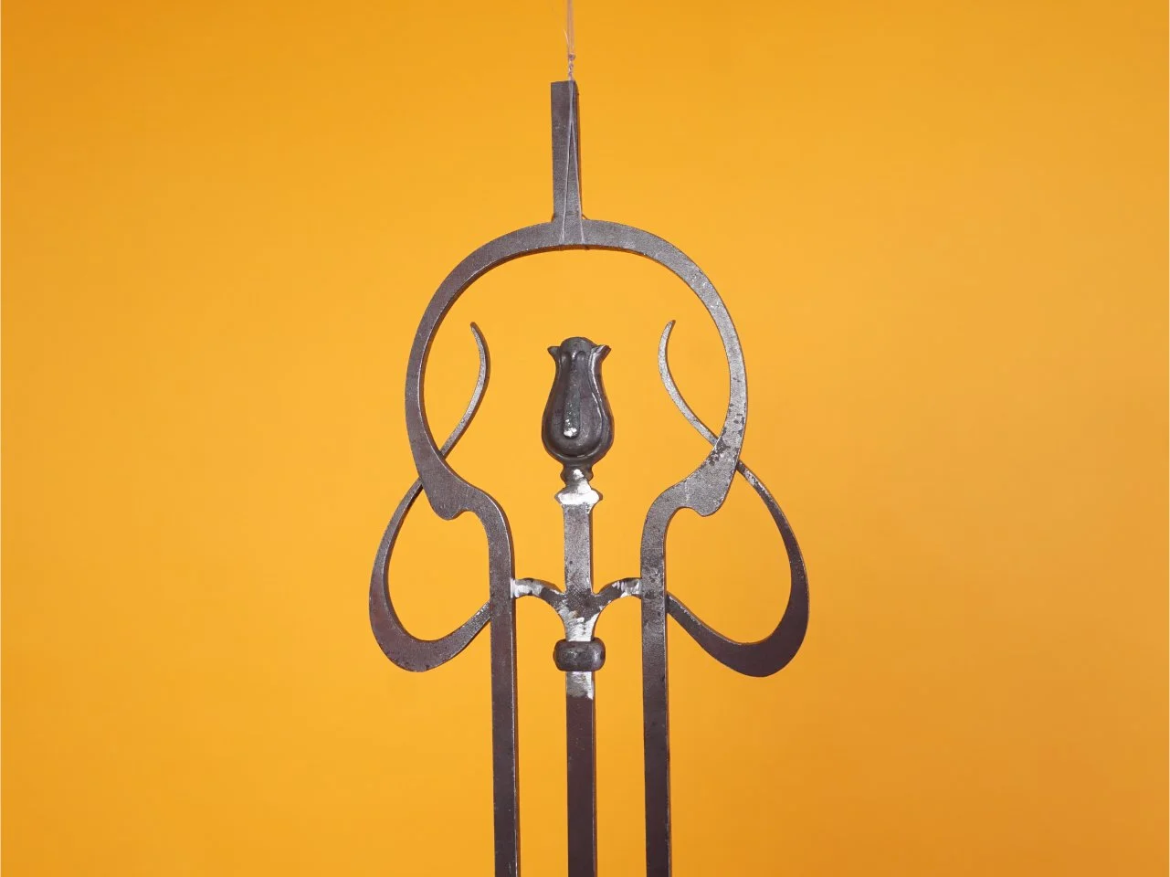 Elegancki detal balustrady kutej - Secesja