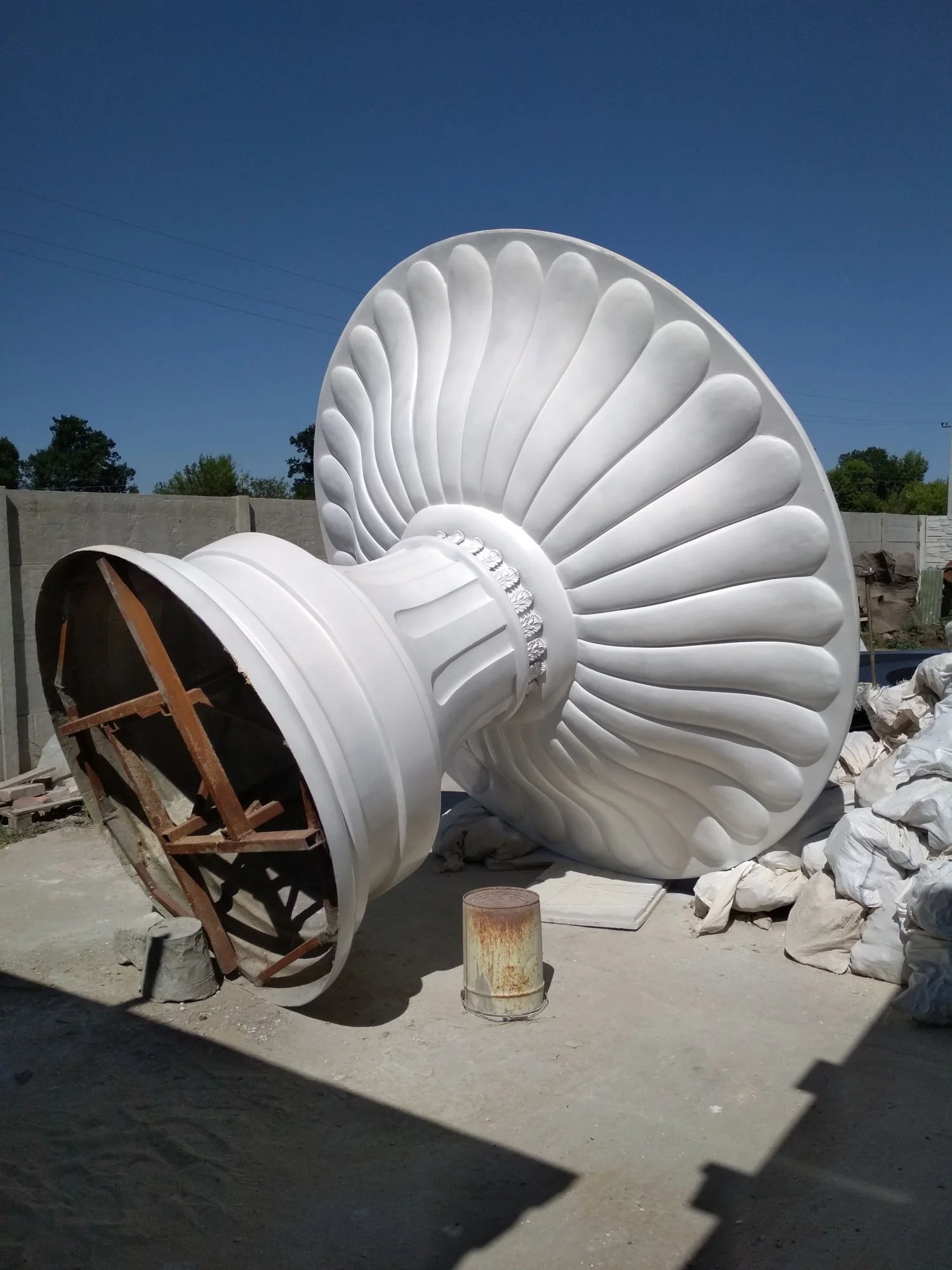 Element Fontanny Miejskiej - Beton Architektoniczny Produkcja