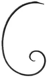 Element kuty C-kształtny smukły 140