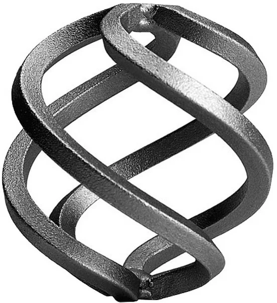 Element kuty koszyk ozdobny skręcany