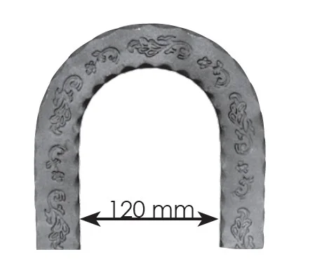 Element kuty ozdobny końcówka v4 1507