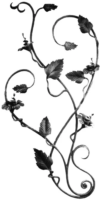 Element Kuty - Pnącze z Kwiatami