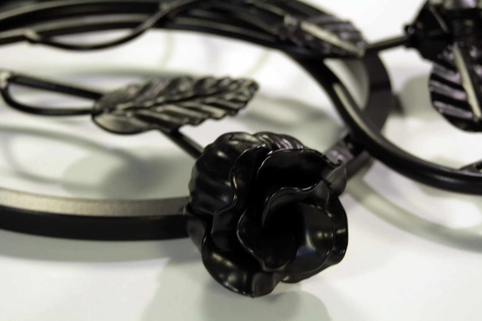 Element kuty 'Róża' - detal kwiatu