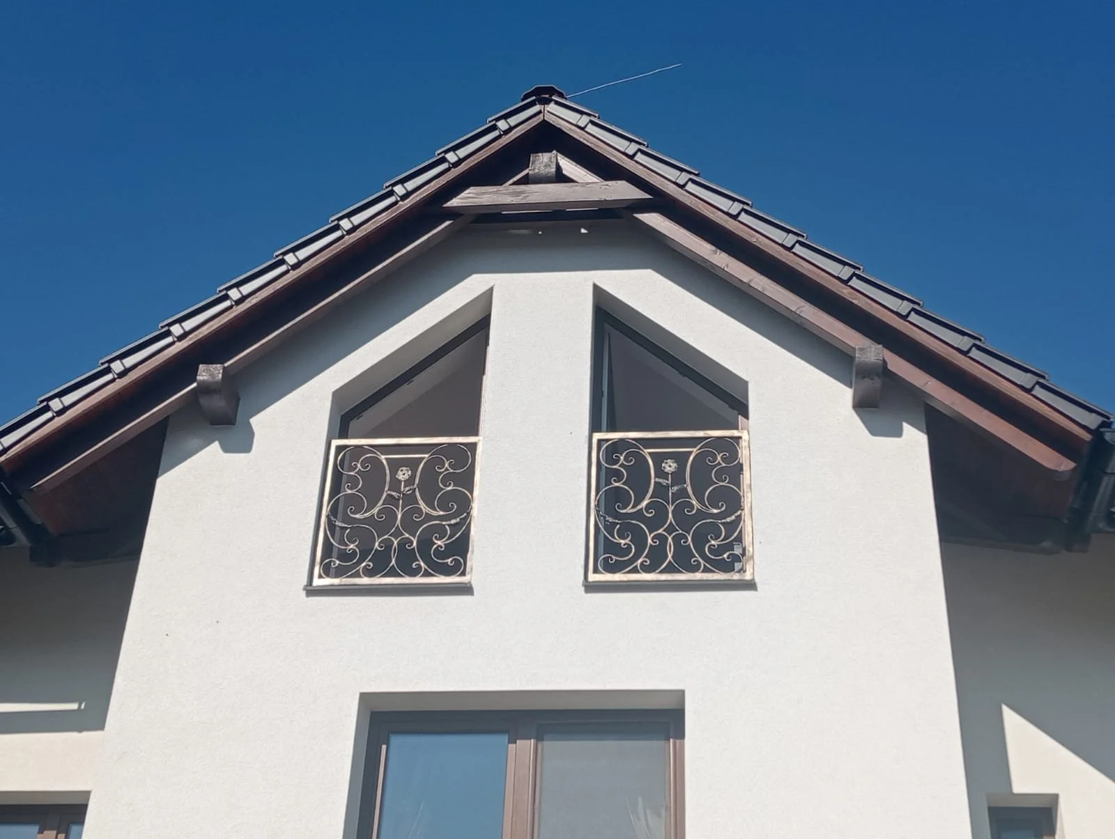 Balkony Francuskie - Zestaw Kutych Balustrad