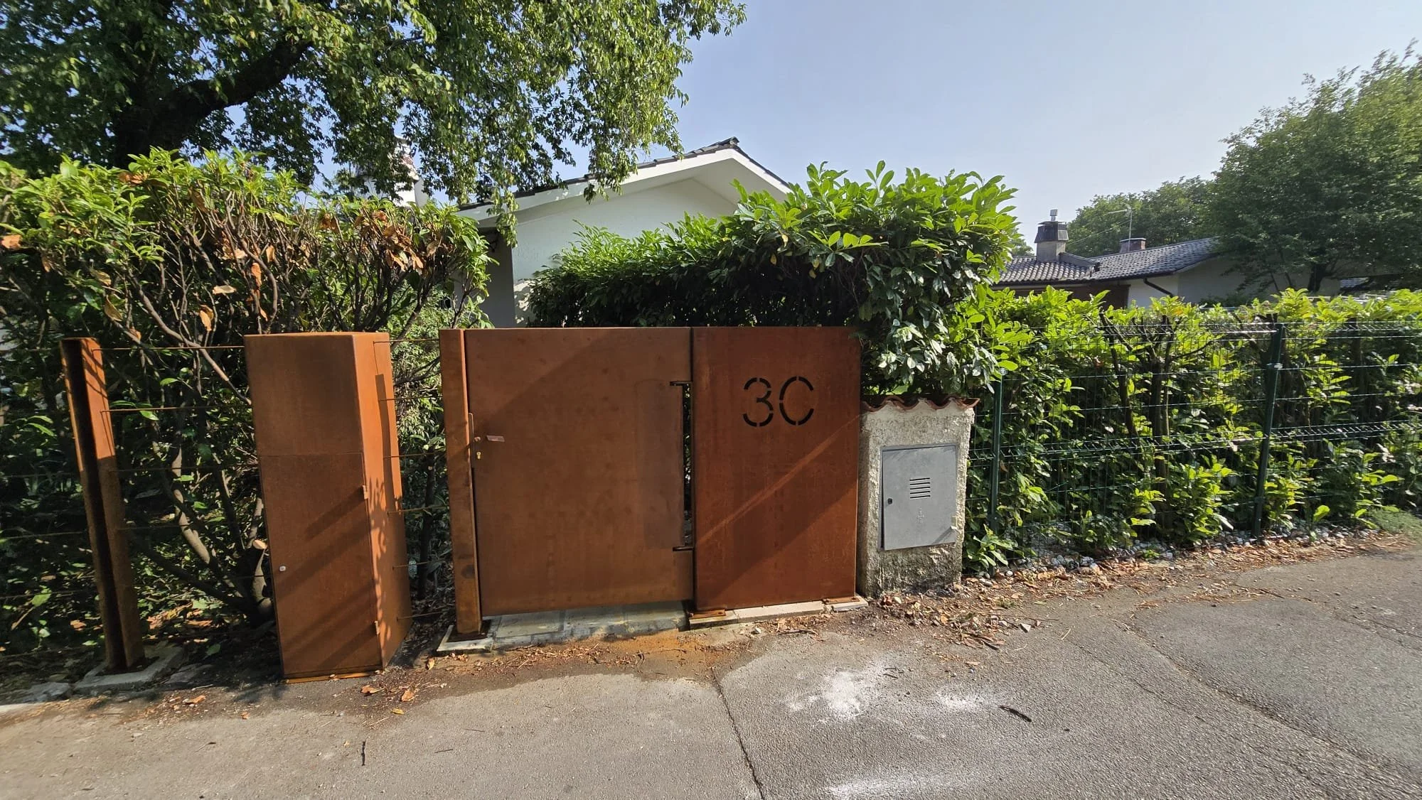 Furtka i Ogrodzenie - Stal Corten