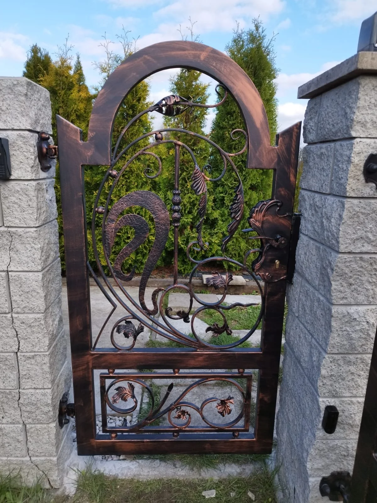 Furtka Ogrodzeniowa Kuta - Detal