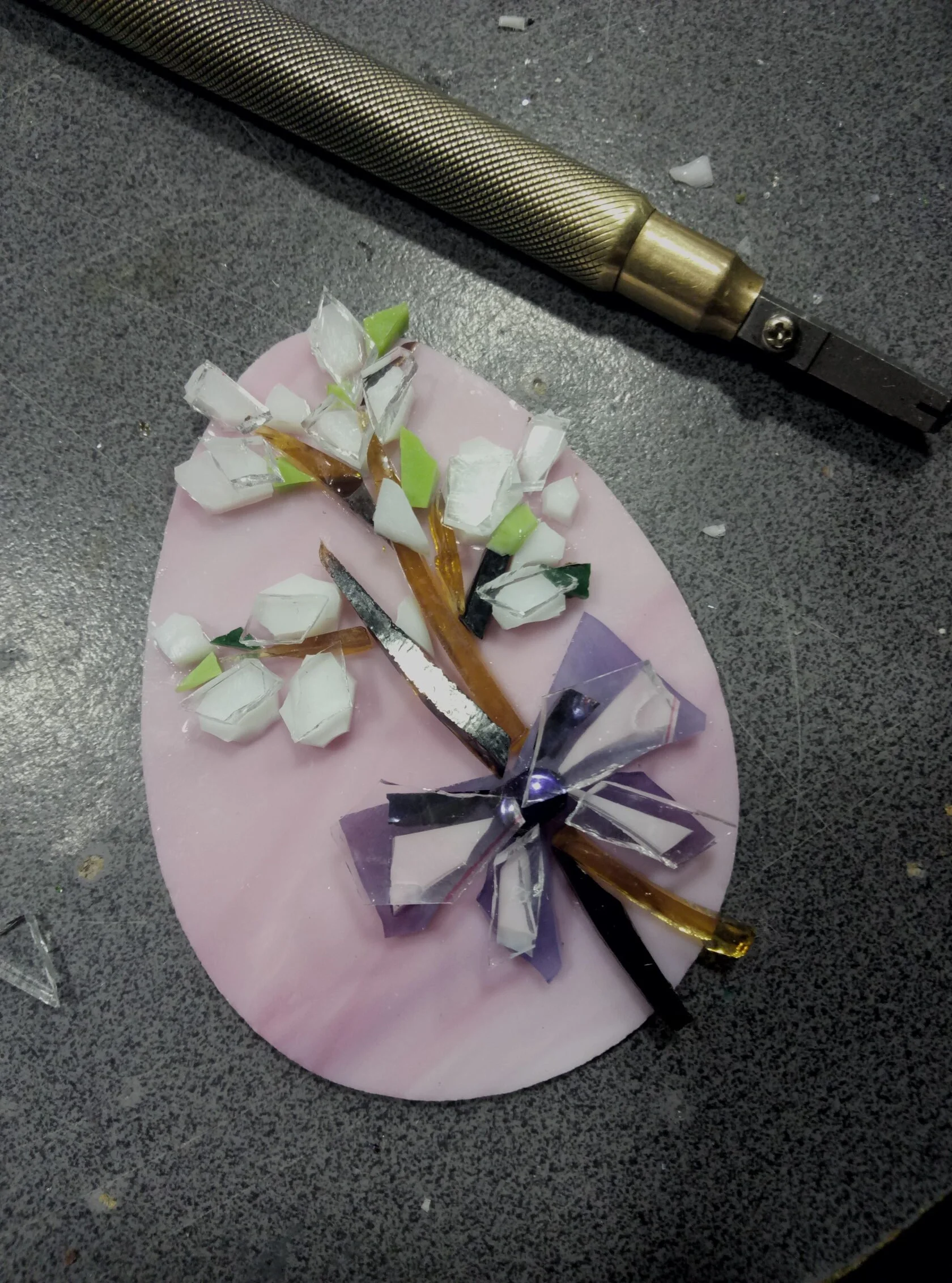 Fusingowe Jajo - Bazie i Wstążka