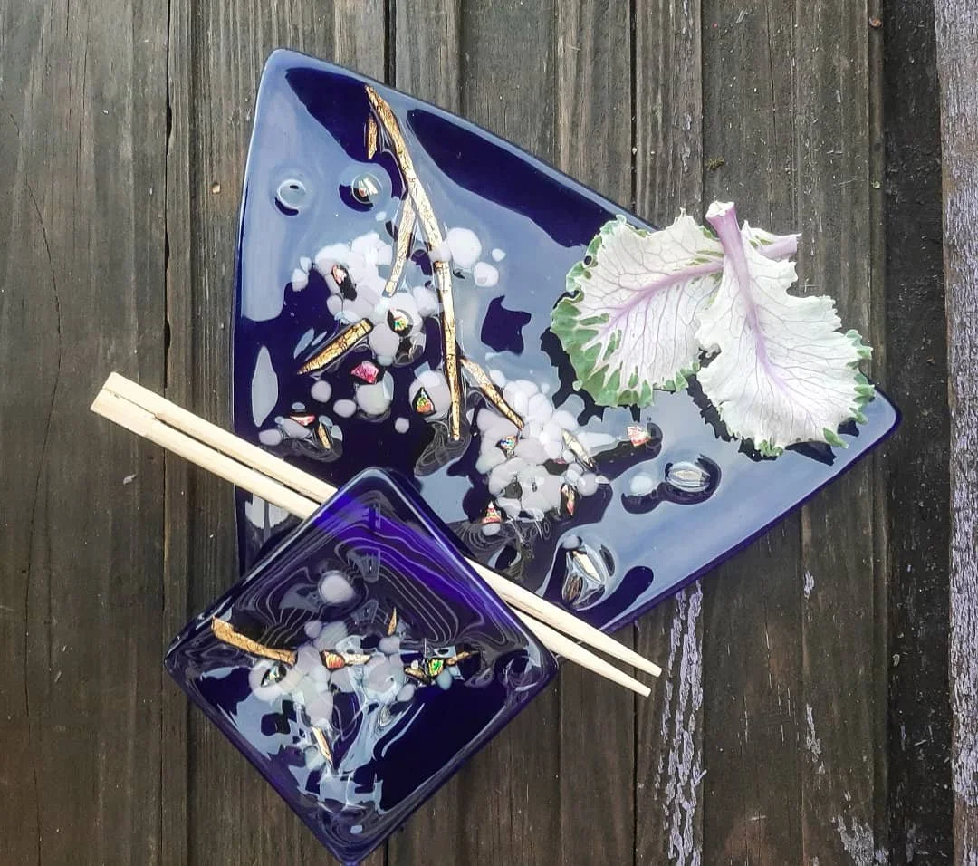 Zestaw do Sushi - Granatowy Fusing