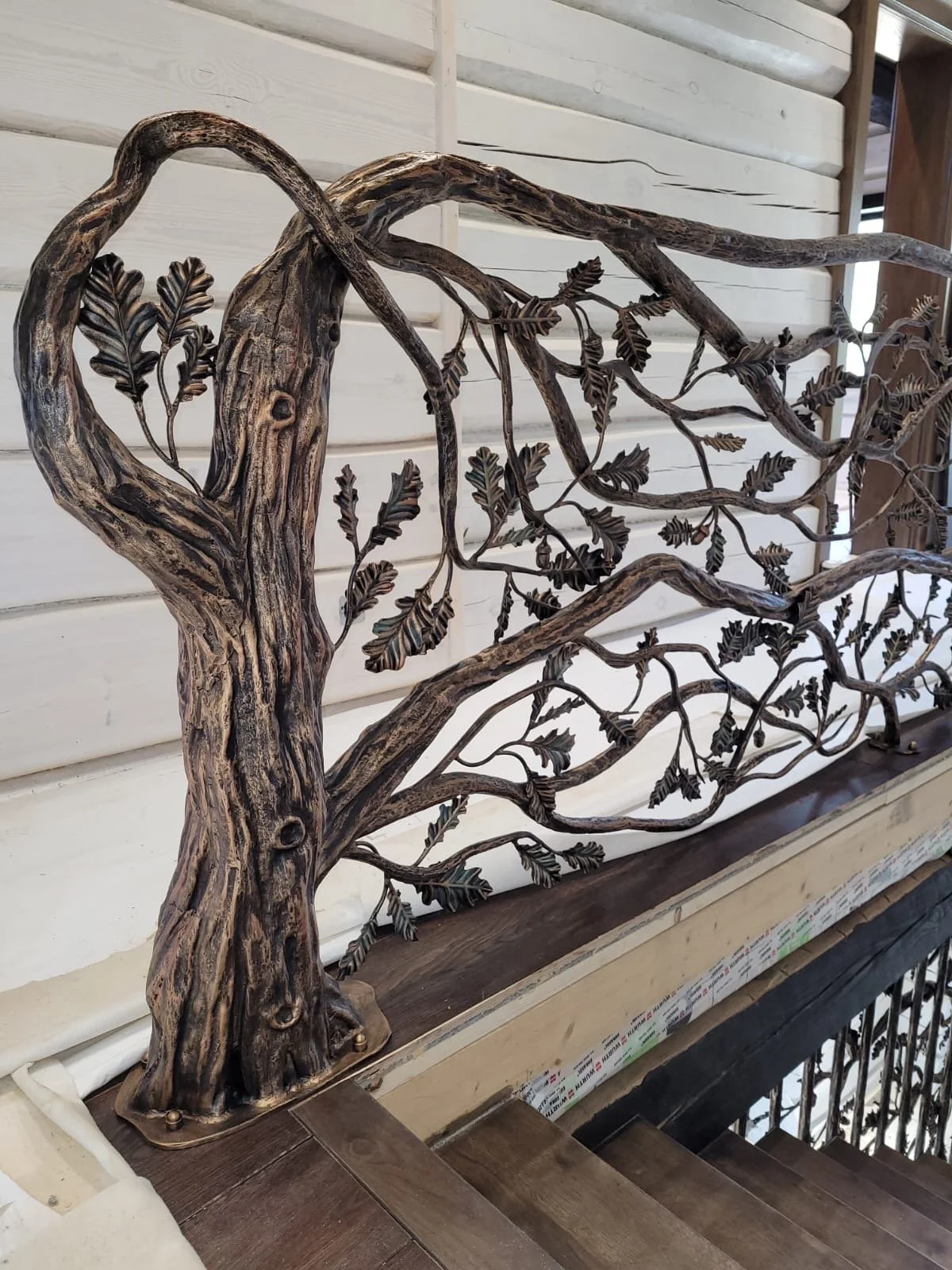 Balustrada Kuta - Dębowy Pieniek