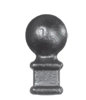 Głowica kuta kula ozdobna 1216
