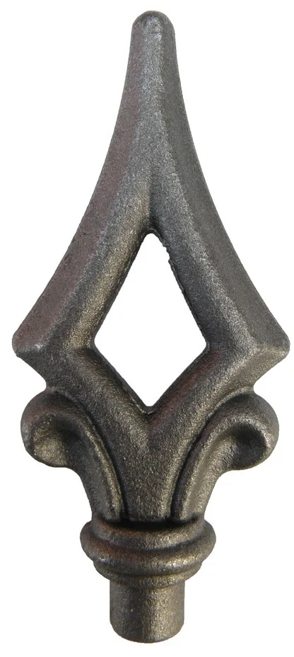 Grot kuty ozdobny z otworem (romb)