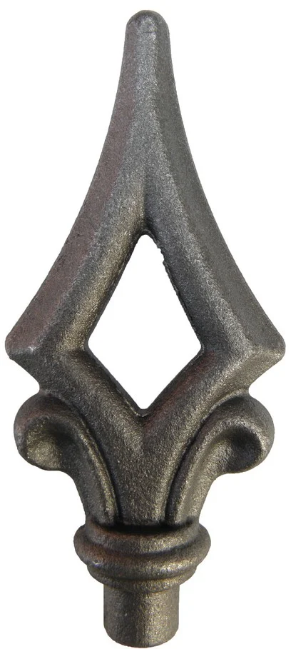 Grot kuty ozdobny z otworem - wariant B