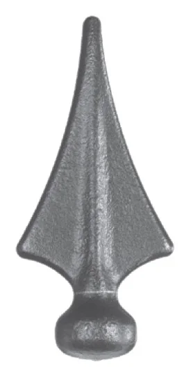 Grot kuty trójkątny z kulą 1199