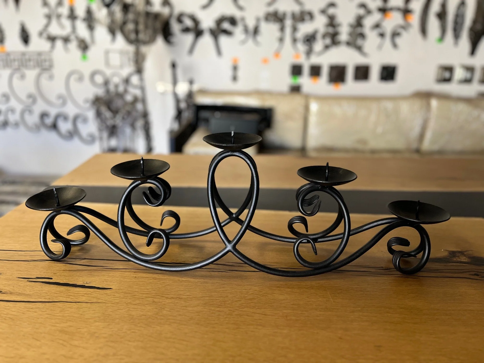 Kandelabr Kuty 5-ramienny - Detal