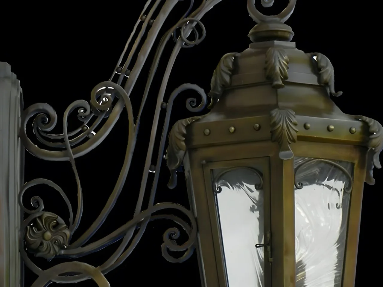 Kinkiet Kuty Artystyczny - Zbliżenie