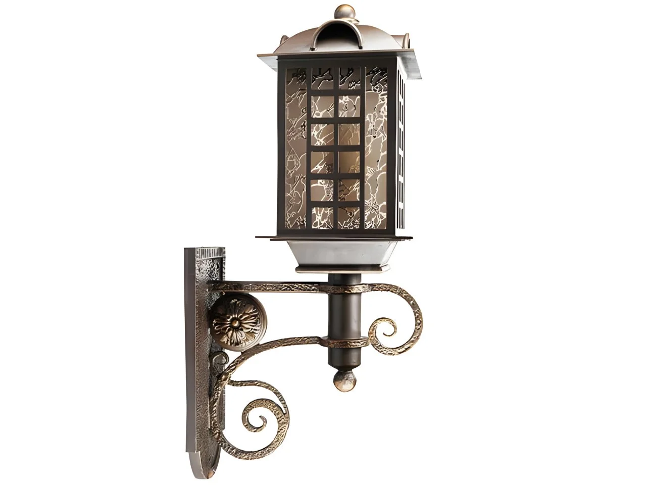 Kinkiet kuty klasyczny - Wzór ścienny