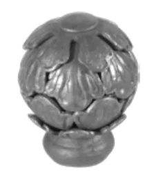 Klamka Kuta Ozdobna 'Liść' / 'Smocza' (Wariant)