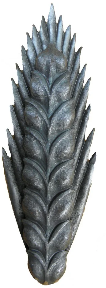 Kłos kuty ozdobny - wzór masywny