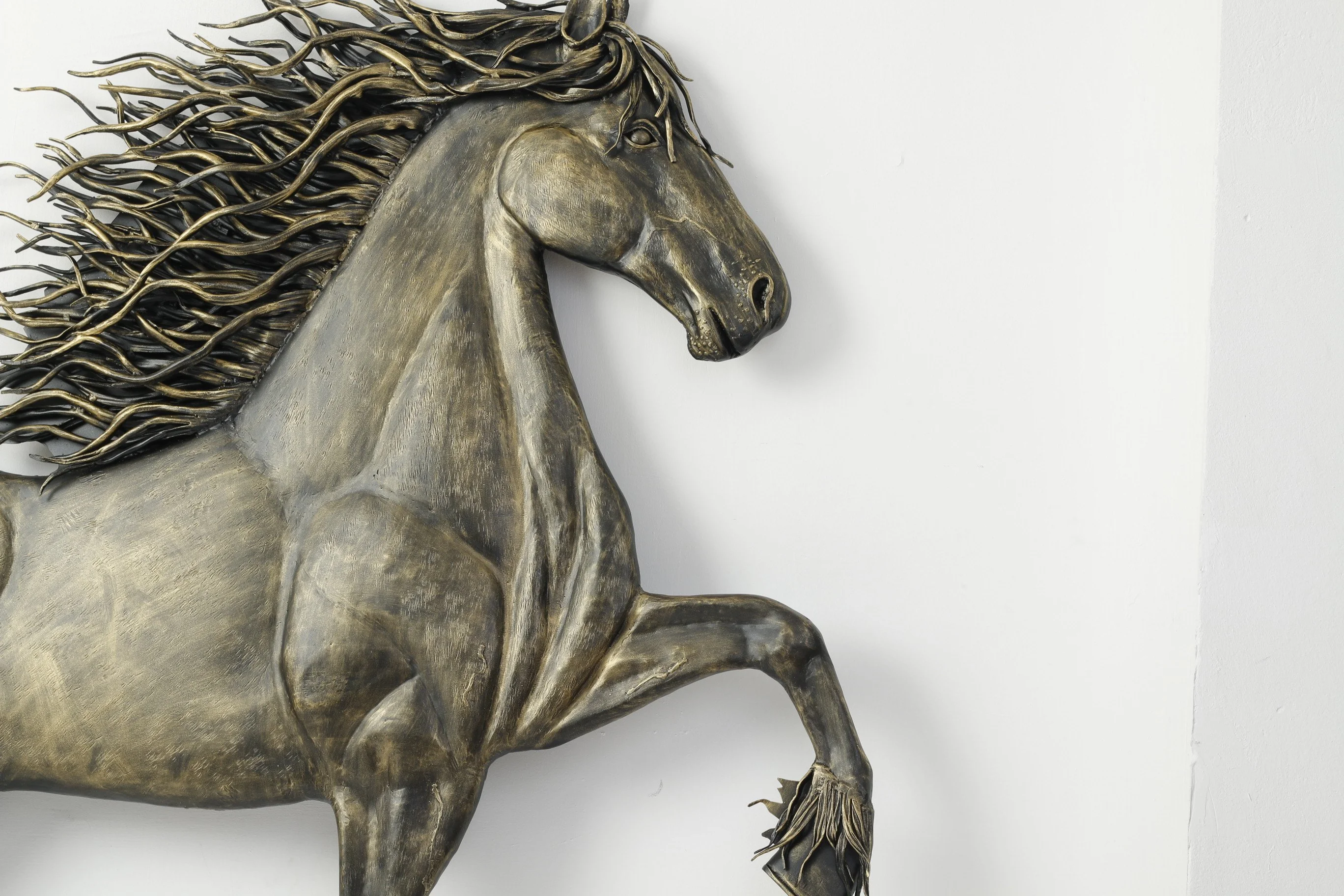 Płaskorzeźba - Koń (Detal)