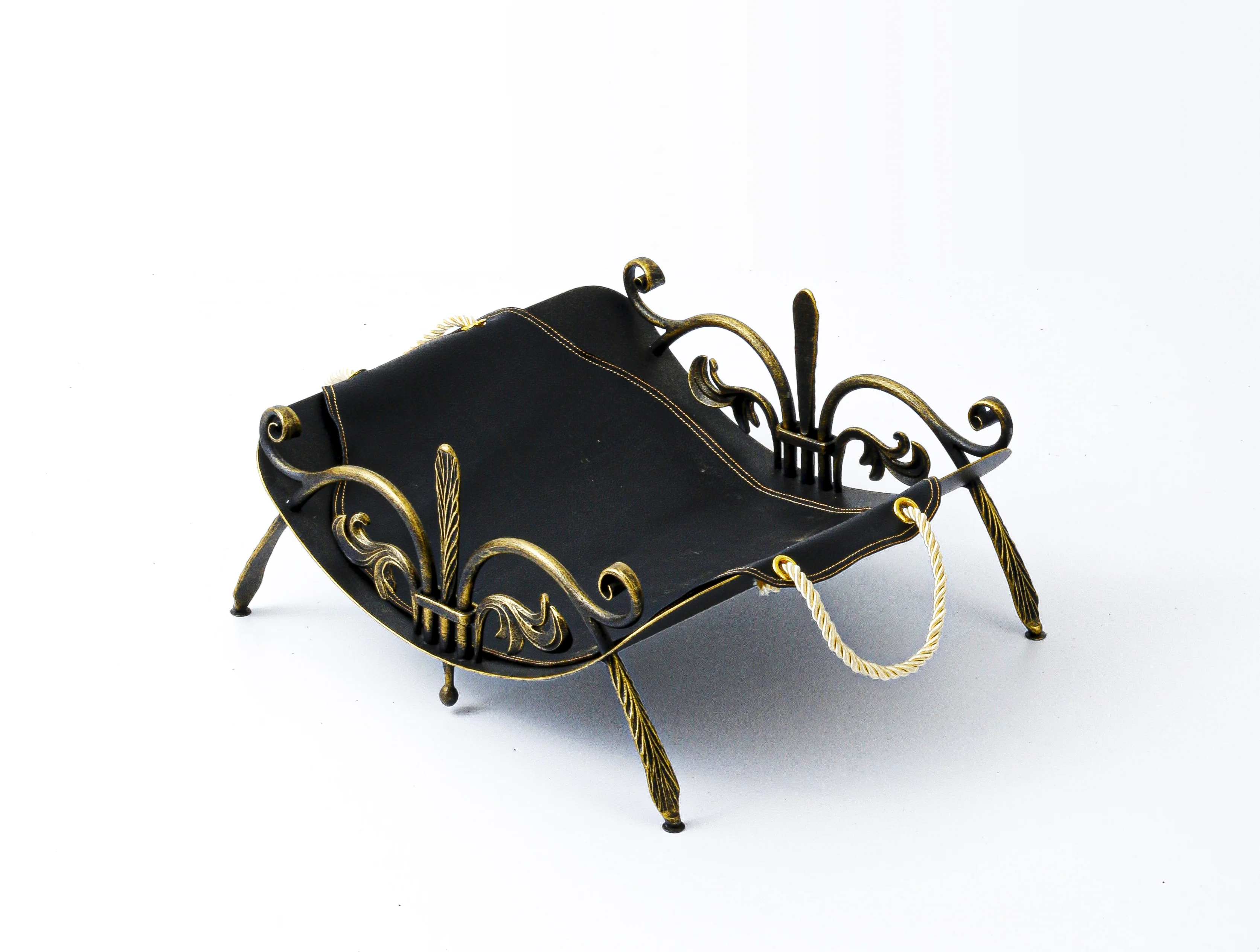 Kosz na drewno 'Lilia' (pusty)