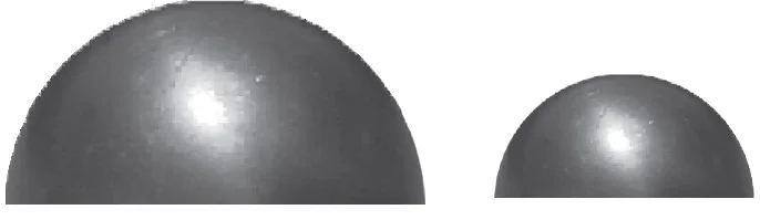 Kule stalowe puste v10 1293